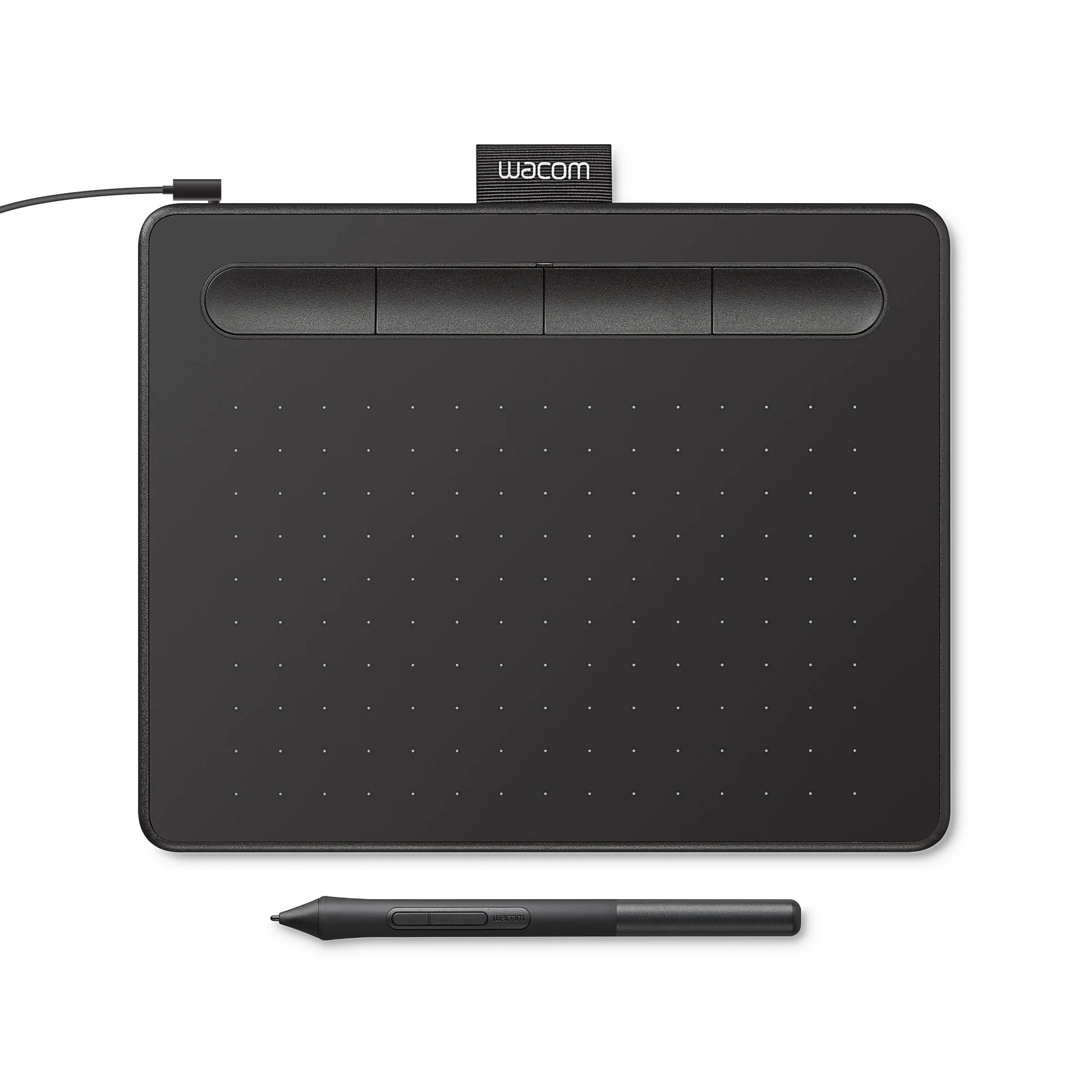 Intuos Graphics Drawing Tablet, 3 Bonus Software Included, 7.9"X 6.3", Black, Small (CTL4100)