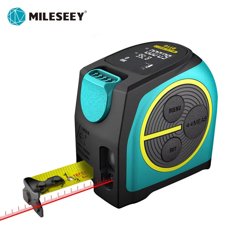 Digital Laser Rangefinder and Laser Tape Measure 2 in 1 with LCD Display Digital Laser Tape M